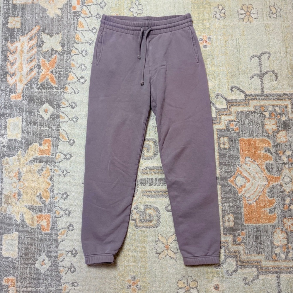 Tna Aritzia Cozy Fleece Perfect Sweatpants Mauve Purple Joggers NWT Small